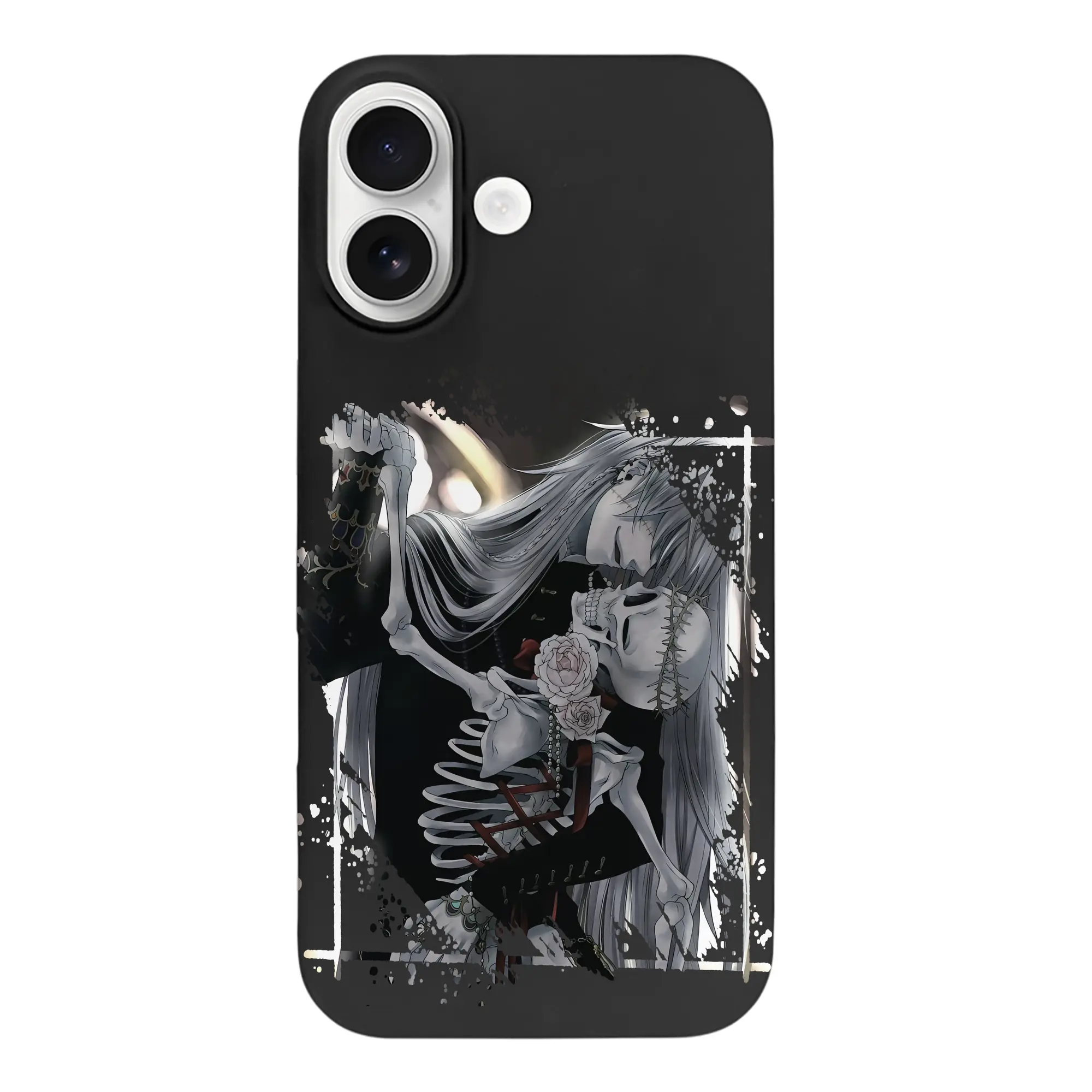 黒執事 グッズ,葬儀屋 - iPhone 17 シリーズ シリコンケース 薄型 耐衝撃 指紋防止 ソフトタッチカバー 精密フィット 傷防止 保護ケース iPhone 17/17 Air/17 Pro/17 Pro Max 対応